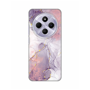 Silikonska maska / futrola print za Xiaomi Redmi 14C/Redmi A4 Pink Marble.