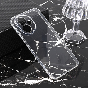 Torbica Silikonska maska / futrola ultra tanka za Huawei Honor 400 providna.
