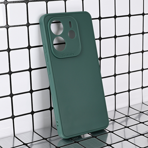 Maska / futrola 3D Camera za Xiaomi Redmi Note 14 4G (SRB) tamno zelena.