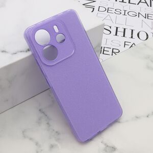 Maska / futrola GLOW SHINING za Xiaomi Redmi Note 14 4G (Global) ljubicasta (MS).