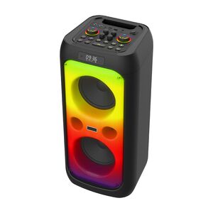 Zvucnik bluetooth BKK K6505B sa dva mikrofona crni (MS).