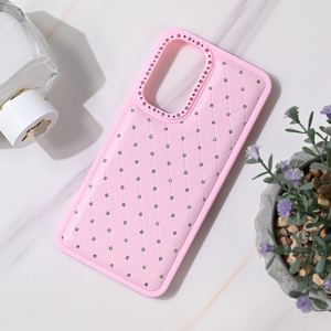Maska / futrola Bling za Samsung A566 Galaxy A56 5G roze.