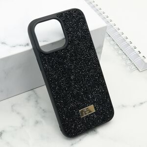 Maska / futrola DIAMOND SELECTION za iPhone 14 Pro Max (6.7) crna (MS).