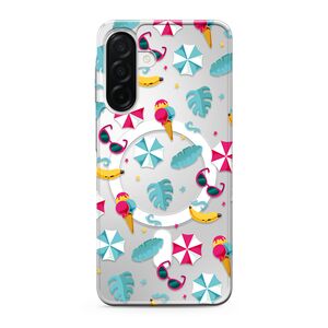 Maska / futrola silikonska print MagSafe za Samsung A266 Galaxy A26 5G beach (MS).