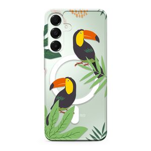 Maska / futrola silikonska print MagSafe za Samsung A166 Galaxy A16 5G jungle (MS).