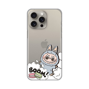 Silikonska maska / futrola print ultra tanka za iPhone 15 Pro Max 6.7 La Bubu Macaron.
