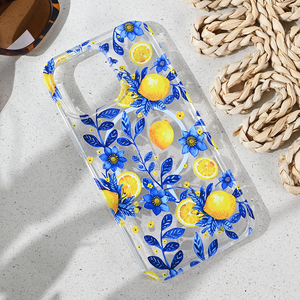 Maska / futrola print Magsafe za iPhone 15 Pro Max 6.7 Mediteran Lemon.