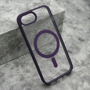Maska / futrola BORDER MagSafe za iPhone 16e ljubicasta (MS).
