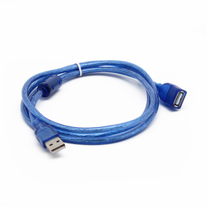 Kabl USB A/F providna plavi 1.5m.