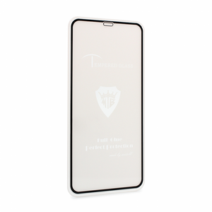 GLASS - Staklena zaštita za ekran 2.5D full glue za iPhone XS Max crni.