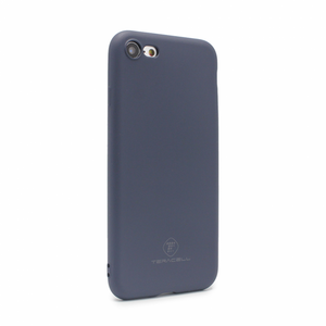 Silikonska maska / futrola Teracell Giulietta za iPhone 7/8/SE (2020)/SE (2022) mat tamno plava.