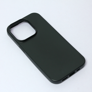 Silikonska maska / futrola ultra tanka za iPhone 14 Pro mat crna.