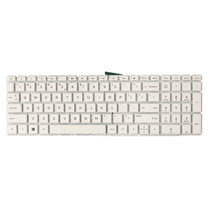 Tastatura za laptop HP 250 G6 bela.
