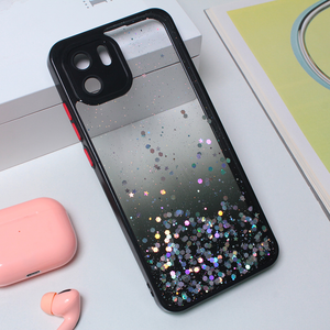 Maska / futrola Frame Glitter za Xiaomi Redmi A1/Redmi A2 crna.