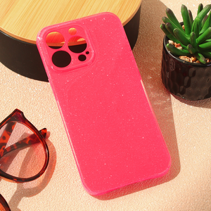 Maska / futrola Sparkle Dust za iPhone 13 Pro pink.