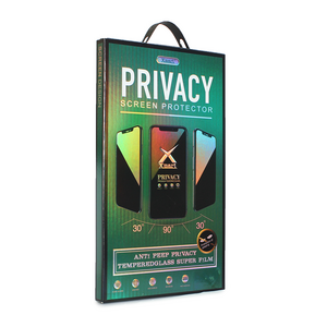 GLASS - Staklena zaštita za ekran Privacy 2.5D full glue za Samsung A256 Galaxy A25 5G crni.