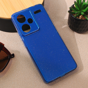 Maska / futrola Sparkle Dust za Xiaomi Redmi Note 13 Pro Plus tamno plava.
