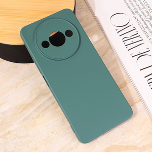 Silikonska maska / futrola Teracell Giulietta za Xiaomi Redmi A3 mat zelena.