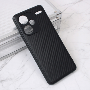 Maska / futrola Carbon fiber za Xiaomi Redmi Note 13 Pro Plus crna.