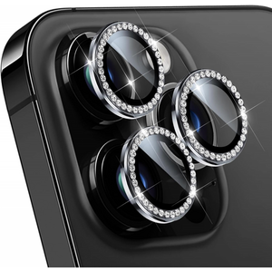 Zastita za kameru Diamond za iPhone 16 Pro Max 6.9 crna.