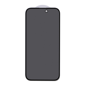 GLASS - Staklena zaštita za ekran Privacy 2.5D full glue za iPhone 16 Pro crna.