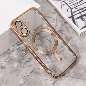 Maska / futrola Magsafe Lux za iPhone 16 6.1 zlatna.