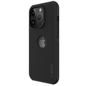 Maska / futrola Nillkin Scrub Pro za iPhone 16 Pro (sa otvorom za logo) crna.