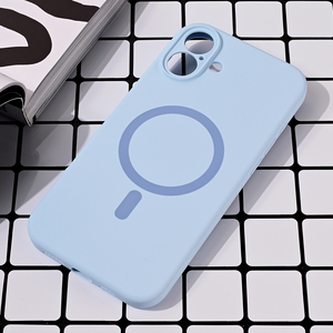Maska / futrola Magsafe Pure color za iPhone 16 Plus 6.7 svetlo plava.