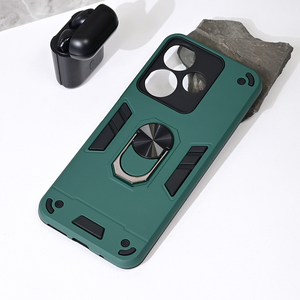 Maska / futrola Hard Ring za Xiaomi Redmi 13 4G (EU) tamno zelena.
