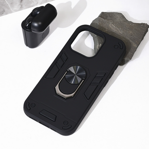 Maska / futrola Hard Ring za iPhone 16 Pro crna.