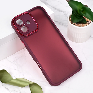 Maska / futrola Shining Camera za iPhone 16 Plus 6.7 crvena.