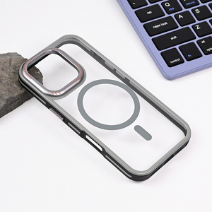 Maska / futrola Magsafe Trendy za iPhone 16 Pro siva.