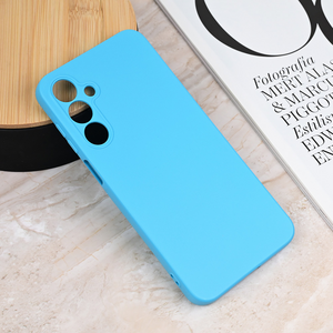Silikonska maska / futrola Teracell Giulietta za Samsung A165F Galaxy A16 mat svetlo plava.