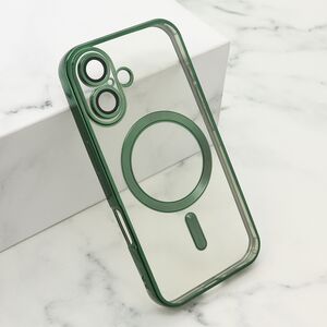 Maska / futrola CAMERA PROTECT MagSafe za iPhone 16 (6.1) zelena (MS).