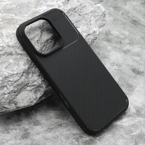 Maska / futrola Carbon za iPhone 16 Pro (6.3) crna (MS).