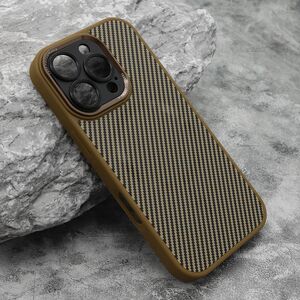 Maska / futrola CARBON MagSafe za iPhone 16 Pro (6.3) zlatna (small camera) (MS).