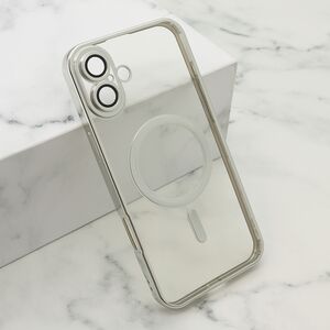 Maska / futrola CAMERA PROTECT MagSafe za Iphone 16 Plus (6.7) srebrna (MS).