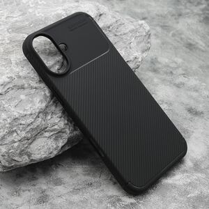 Maska / futrola Carbon za iPhone 16 Plus (6.7) crna (MS).