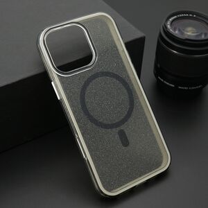 Maska / futrola CRYSTAL MagSafe za iPhone 16 Pro Max (6.9) crna (MS).
