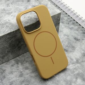 Maska / futrola FLEX MagSafe za iPhone 16 Pro (6.3) zlatna (MS).