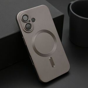 Maska / futrola ELEGANT MAGSAFE za iphone 16 (6.1) siva (MS).