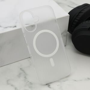 Maska / futrola MagSafe HARMONY za iphone 16 (6.1) bela (MS).