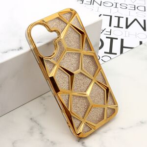 Maska / futrola LUXORY za iphone 16 (6.1) zlatna (MS).