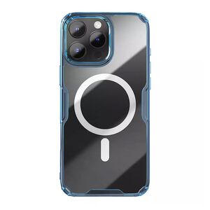 Maska / futrola NILLKIN Nature Pro Magnetic za iPhone 16 Pro (6.3) plava (MS).