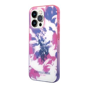 Maska / futrola Polo With Dye Palm - Design & Horse Logo za Iphone 14 Pro Max ljubicasta original (USHCP14XUPAU) (MS).