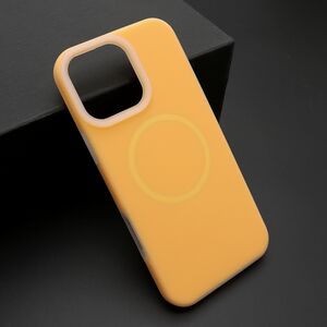 Maska / futrola PASTEL COLOR MagSafe za iPhone 16 Pro Max (6.9) narandzasta (MS).