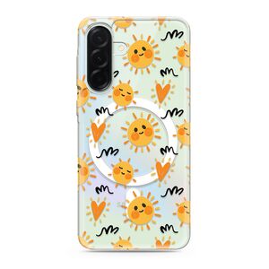 Maska / futrola silikonska print MagSafe za Samsung A366 Galaxy A36 5G sun (MS).
