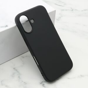 Maska / futrola Soft Silicone za iphone 16 (6.1) crna (MS).