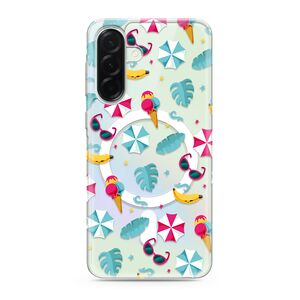 Maska / futrola silikonska print MagSafe za Samsung A366 Galaxy A36 5G beach (MS).