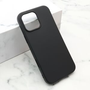Maska / futrola Soft Silicone za iPhone 16 Pro Max (6.9) crna (MS).
